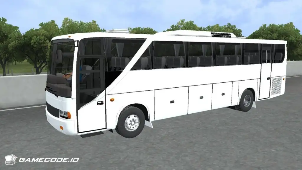 tampilan mod Bus Laksana Comfort bagian samping