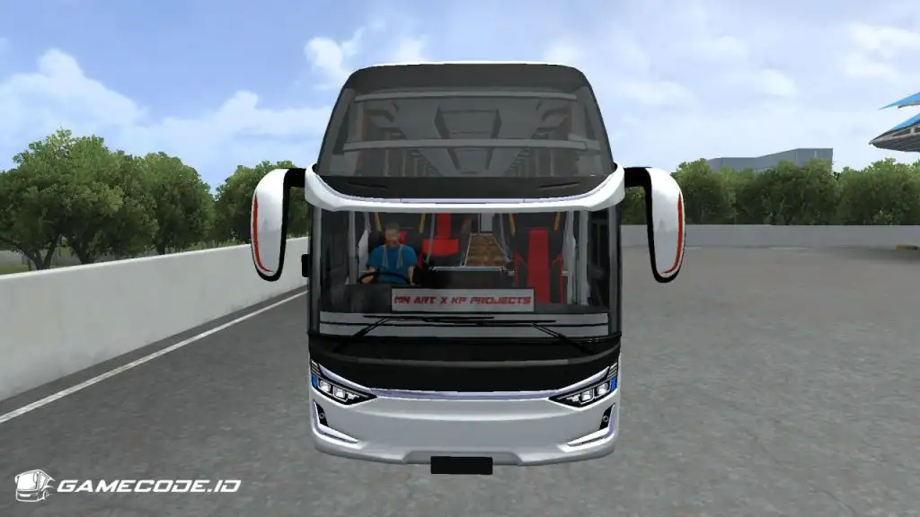 tampilan SR3 Hino RK XHD bagian depan