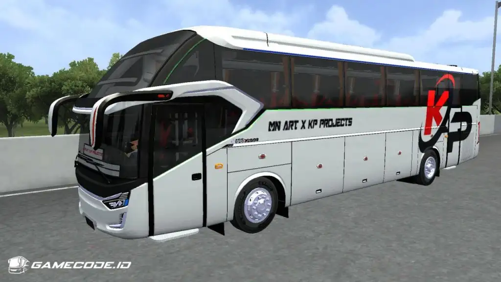 tampilan SR3 Hino RK XHD bagian samping