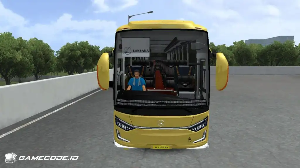 mod bus SR3 Mercy O500RSD bagian depan