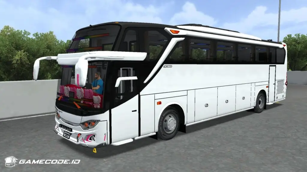 tampilan mod HDD Hino RK Gen 2 bagian samping