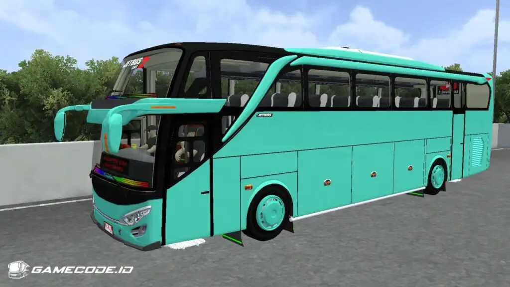 mod bus JB2 SHD Hino RK bagian samping