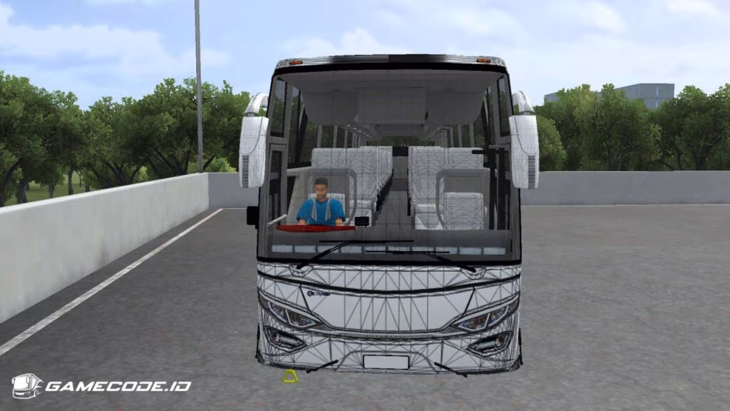 Mod JB2HD Setra Hino bagian depan
