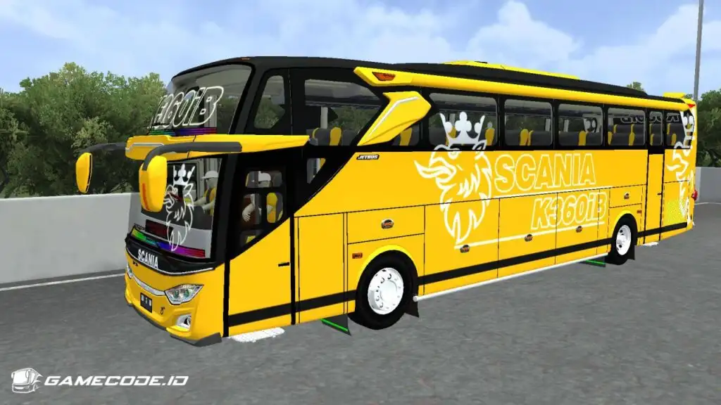 Mod bus JB3+ Scania K360iB bagian samping