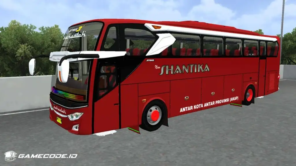 Mod Bus Jetbus 3+ Hino RK bagian samping