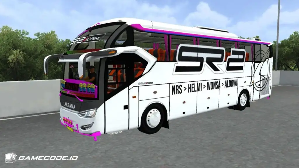 Mod Bus SR2 XHD Hino RK bagian samping