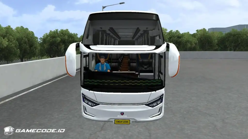 tampilan mod SR3 XHD ultimate K410 bagian depan