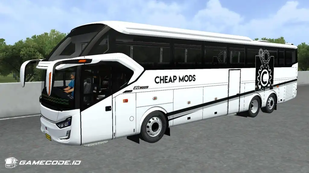 tampilan mod SR3 XHD ultimate K410 bagian samping