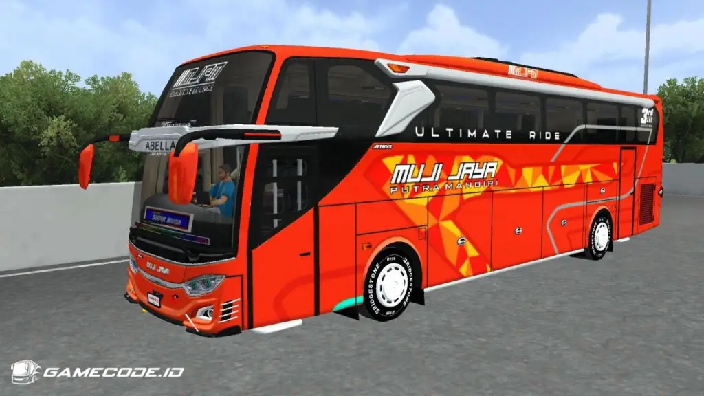 Livery Muji Jaya Abella JB3 Hino RK