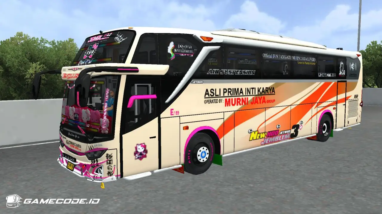 Livery Murni Jaya HDD Hino RK Gen 2