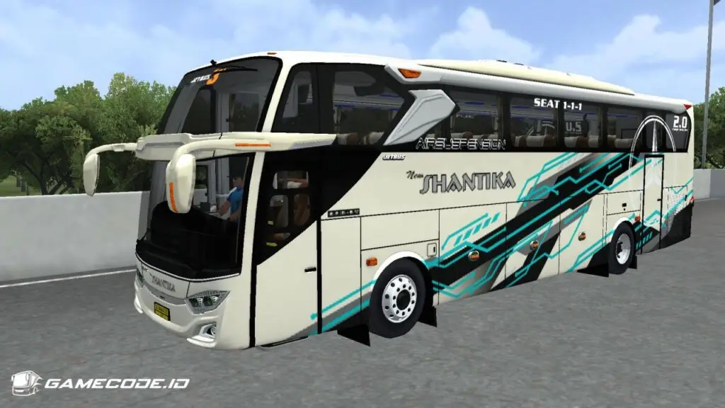 Livery New Shantika 03 JB3 SHD Hino RK8