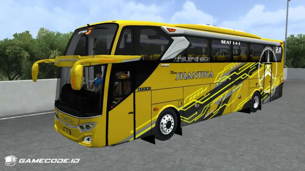 Livery New Shantika 04 JB3 SHD Hino RK8