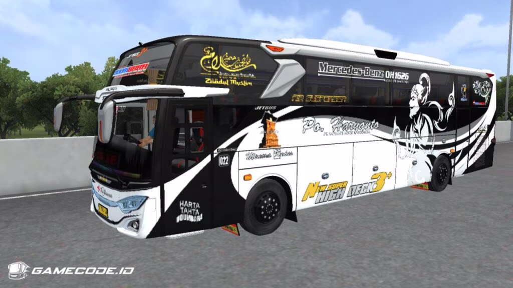 Livery HR 022 Udumbara JB3 MHD Mercy 1626