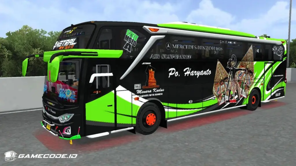 Livery HR 071 Netral HDD Hino RK Gen 2