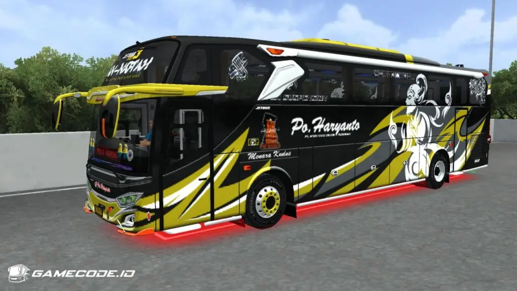 Livery PO. Haryanto Annafiah JB3 HDD Hino RN