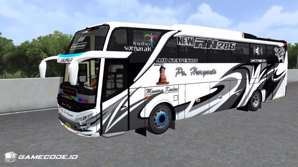 Livery PO Haryanto JB2+ HDD Hino RN285