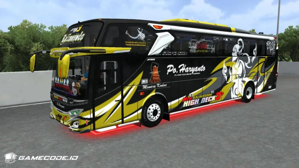 Livery PO. Haryanto Kalimosodo JB3 HDD Hino RN