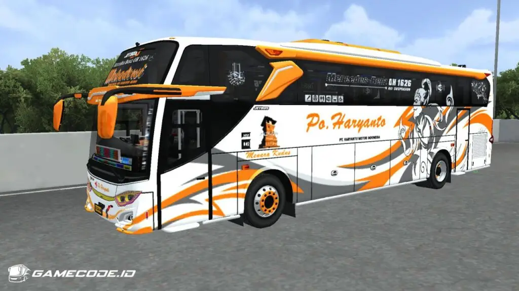 Livery PO. Haryanto Mahadewi JB3 HDD Hino RN