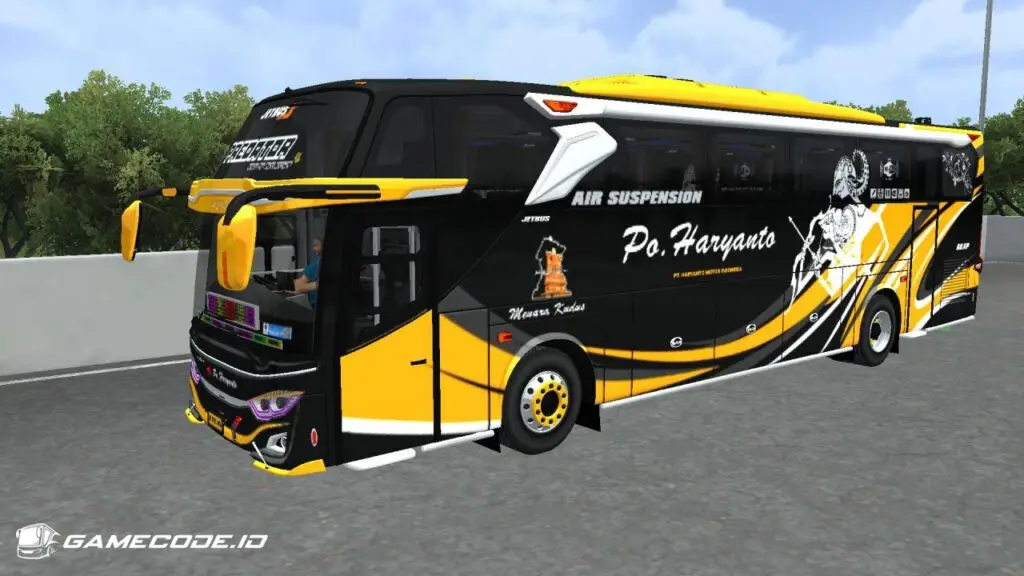 Livery PO. Haryanto Predator JB3 HDD Hino RN