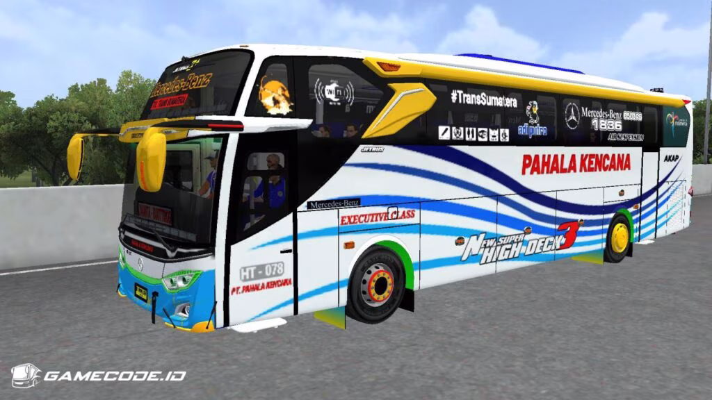 Livery Pahala Kencana Putih JB3+ Mercy MHD