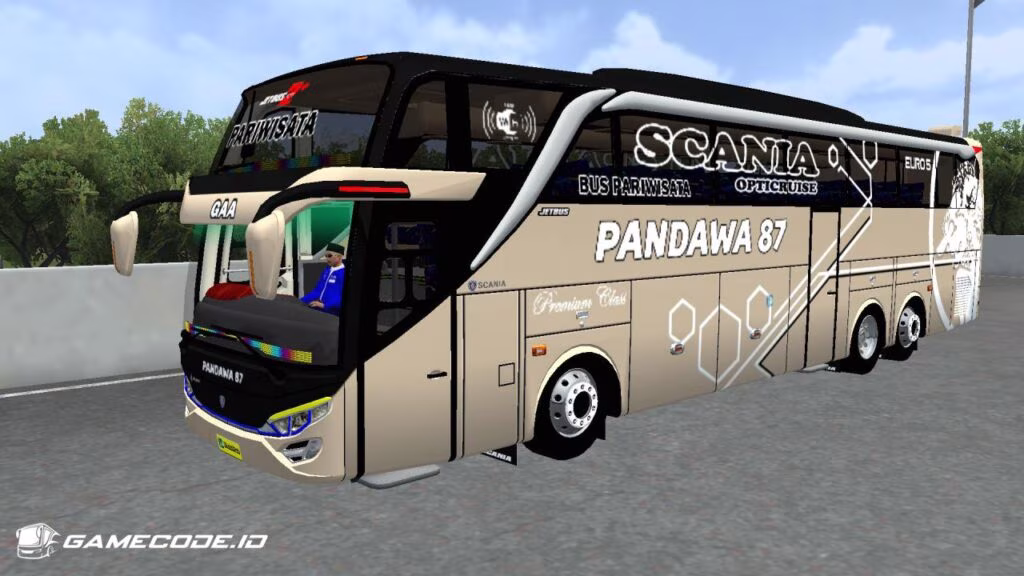 Livery Pandawa 87 JB2+ Tronton Scania K410