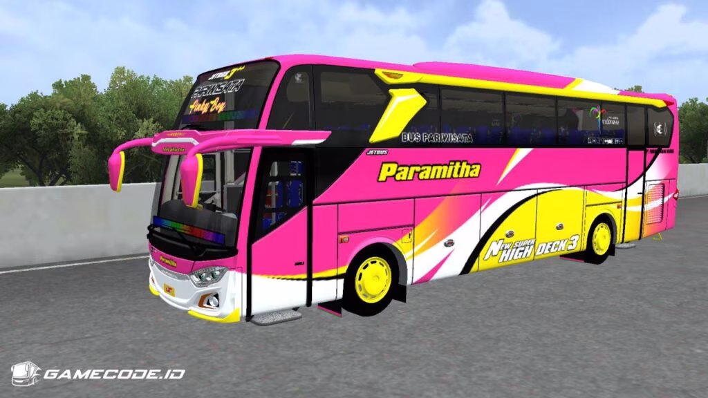 Livery Paramitha Pinky Boy JB3+ Facelift Voyager