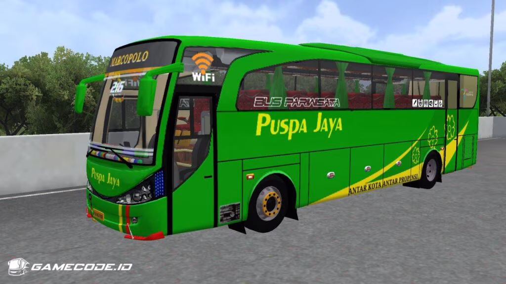 Livery Puspa Jaya New Marcopolo HD