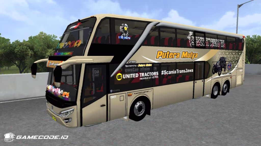 Livery Putra Mulya Jetbus 2+ SDD