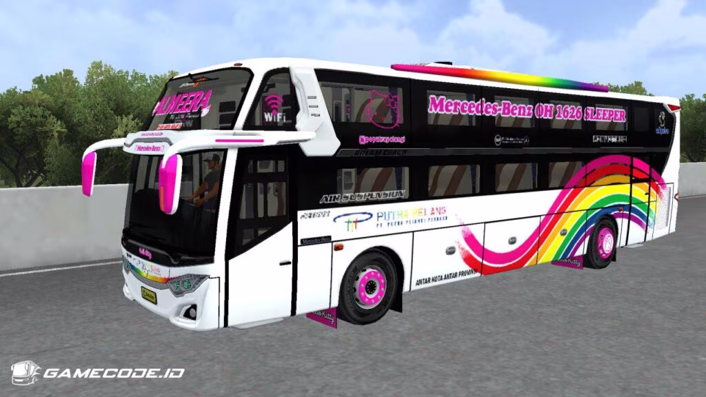 Livery Putra Pelangi Dream Coach MDC
