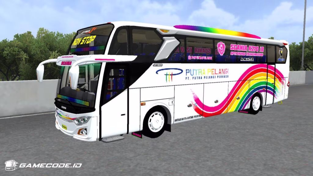 Livery Putra Pelangi JB3+ Facelift Voyager
