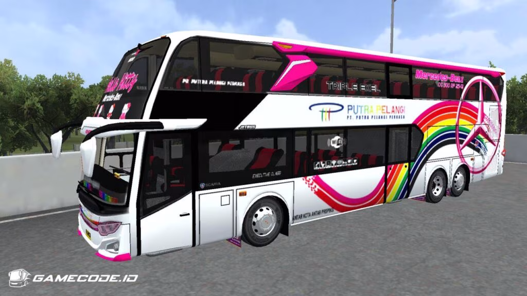 Livery Putra Pelangi JB3+ SDD Voyager