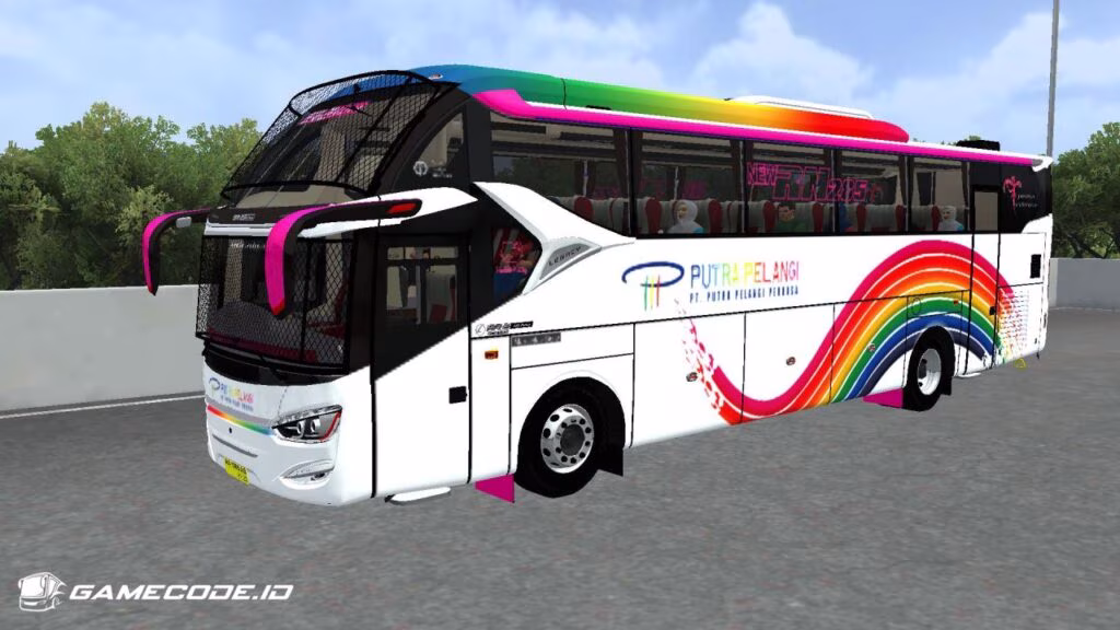 Livery Putra Pelangi Legacy SR2 HD Prime