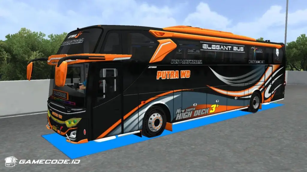 Livery Putra WD JB3 HDD Hino RN