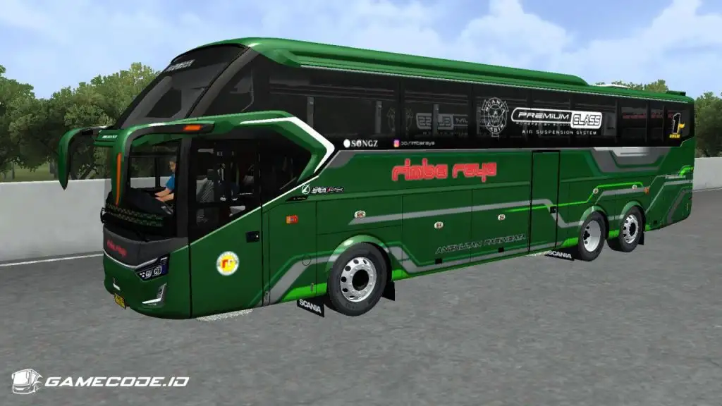 Livery Rimba Raya SR3 XHD Ultimate K410