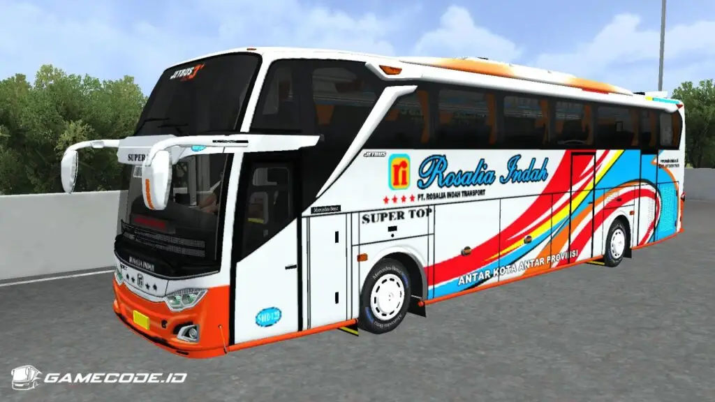 Livery Rosalia Indah JB3+ SHD Mercy O500RS