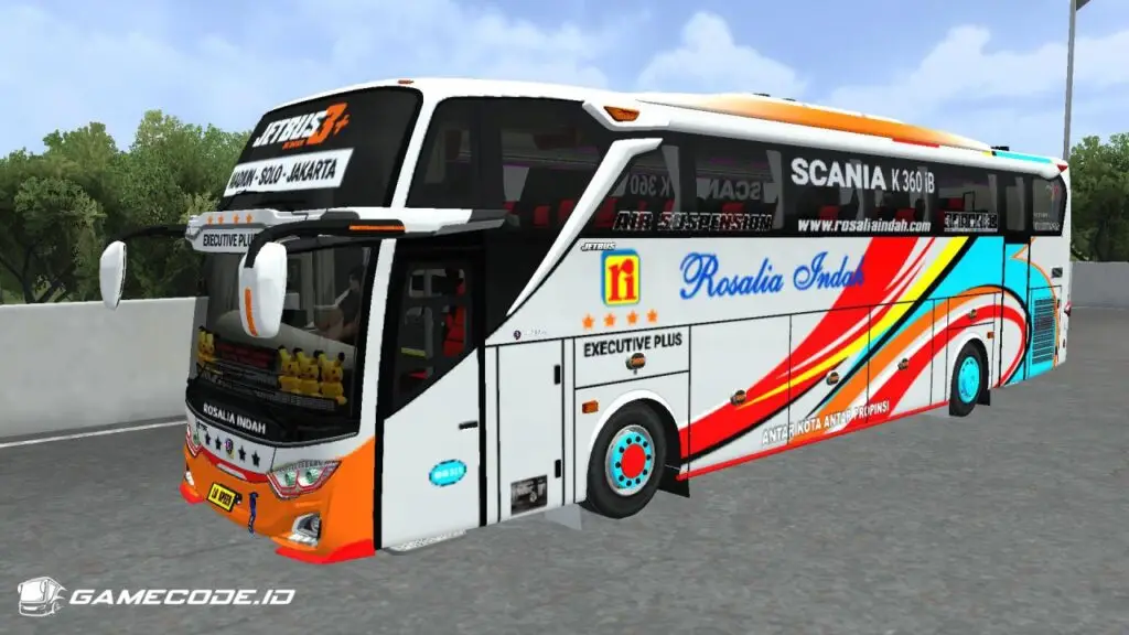 Livery Rosalia Indah JB3 Setra Scania