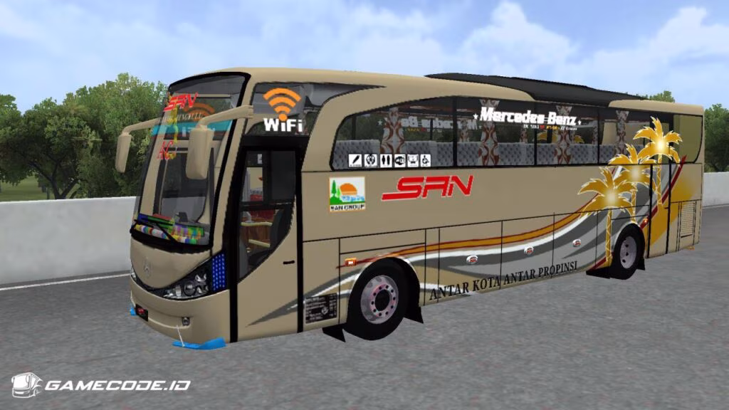 Livery SAN New Marcopolo HD