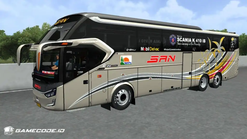 Livery SAN SR3 XHD Ultimate K410