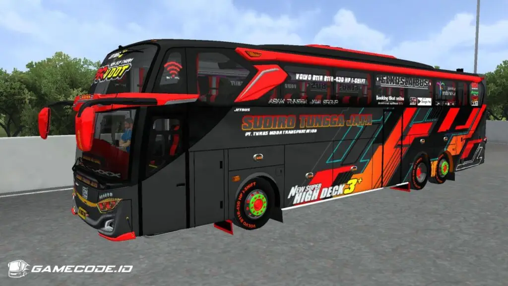 Livery STJ Arvoot JB3 Volvo B11R Tronton