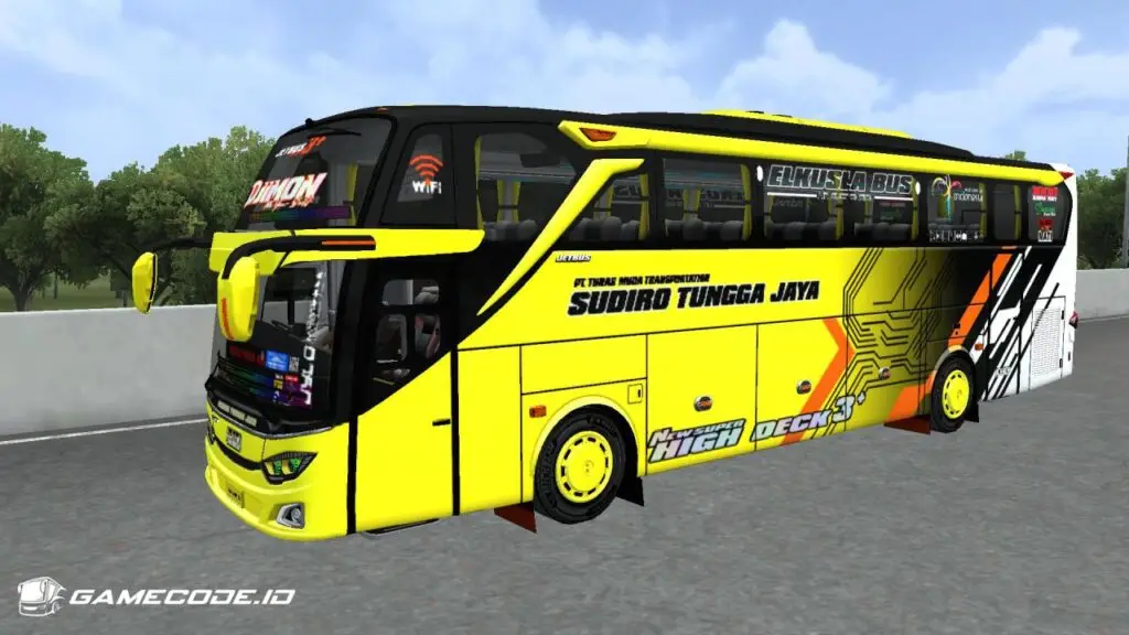 Livery STJ Dijimon JB3 SHD Hino RK8