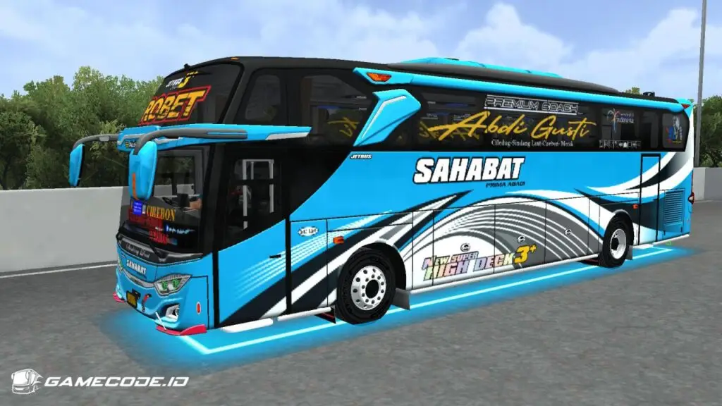 Livery Sahabat Robet JB3 HDD Hino RN