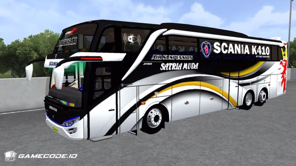 Livery Satria Muda JB2+ Tronton Scania K410