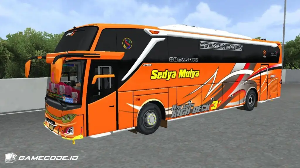 Livery Sedya Mulya HDD Hino RK Gen 2