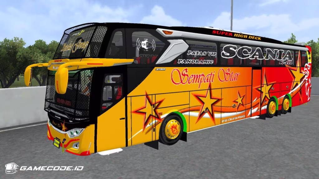 Livery Sempati Star JB3+ Tronton Scania K410