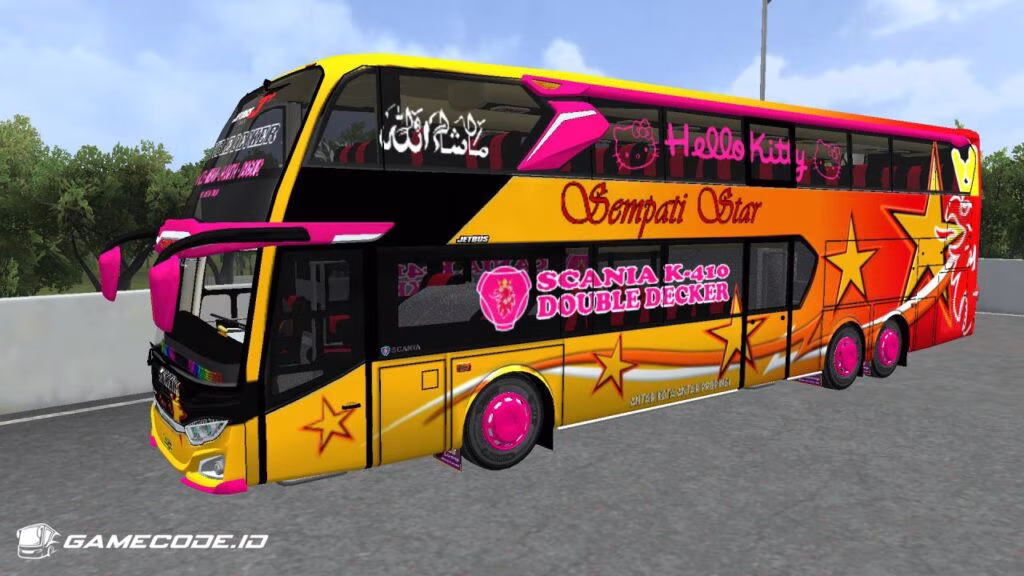 Livery Sempati Star Scania JB3+ SDD Voyager