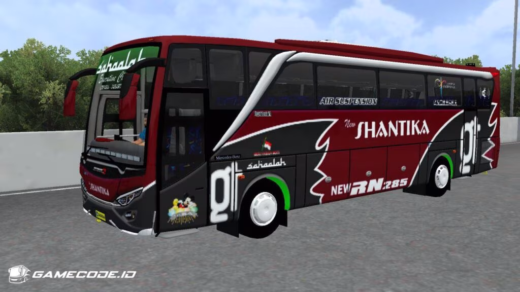 Livery Shantika JB2HD Setra Hino