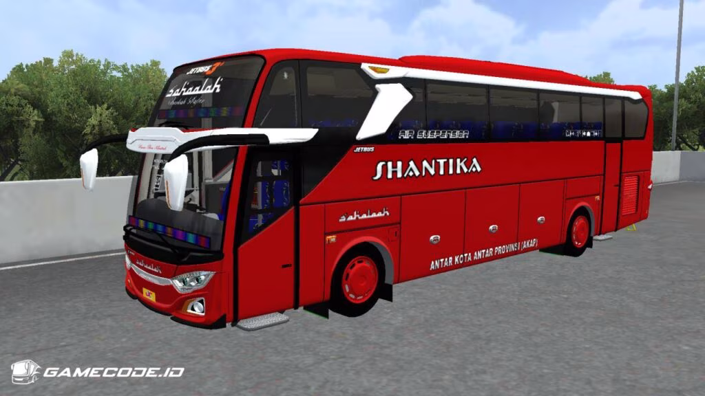 Livery Shantika Sahaalah V2 JB3+ Facelift Voyager