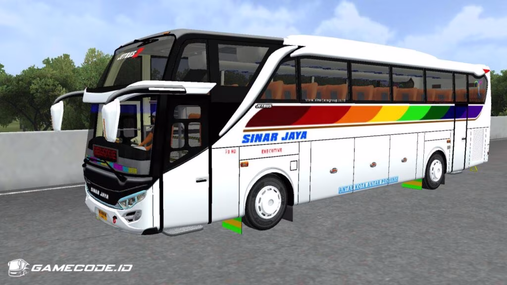 Livery Sinar Jaya JB2+ HDD Hino RN285