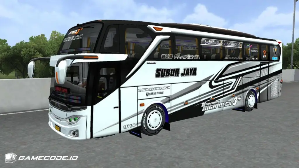 Livery Subur Jaya Buitenzorg JB3 SHD Hino RK8