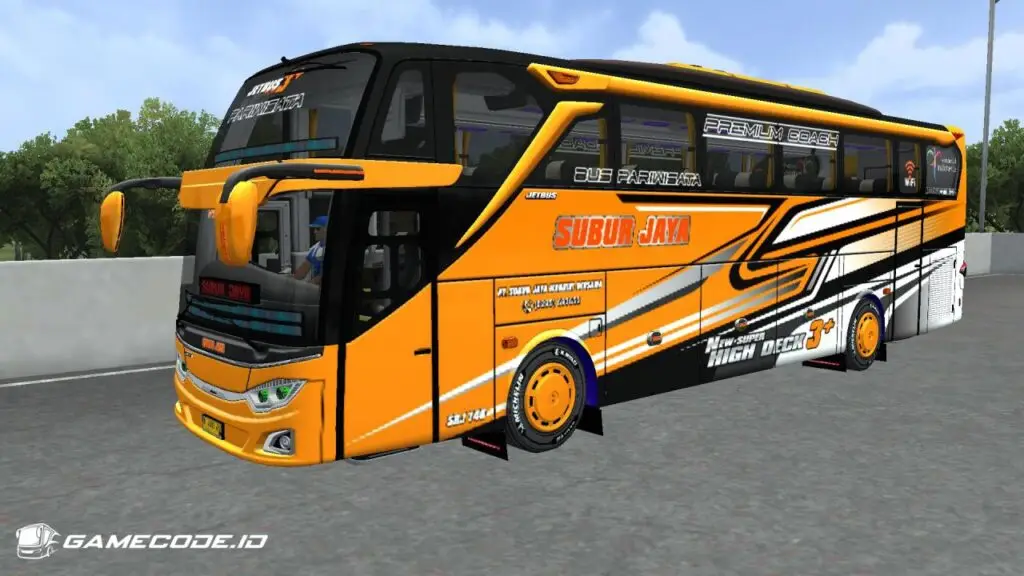Livery Subur Jaya Hypersport JB3 SHD Hino RK8